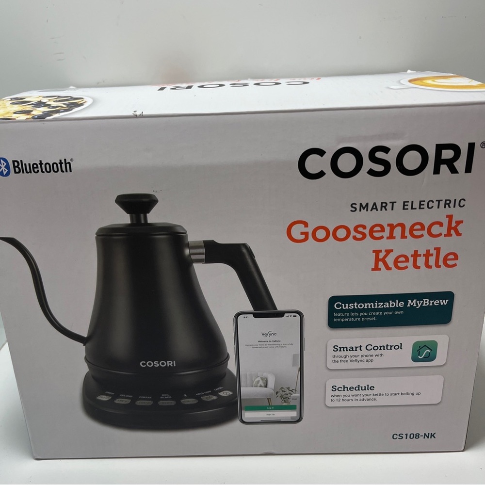 Codified Gooze neck smart kettle